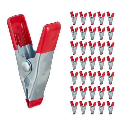 Clips in a set of 36