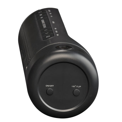 Clock radio with projection Double alarm Black