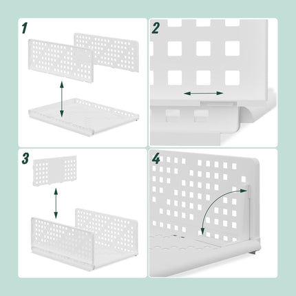 Closet organizer 3-pack