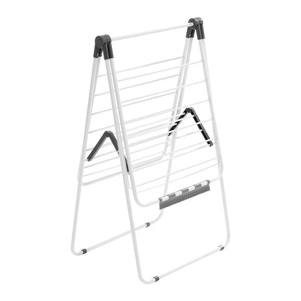 Clothes Drying Rack – 2-Tier Foldable, 21 Rods, Sock Clips