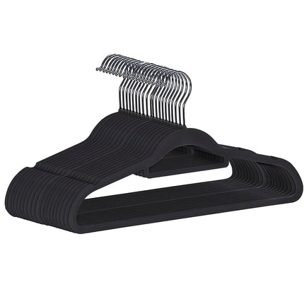Clothes hanger 20 pieces - black Ruhhy 22536