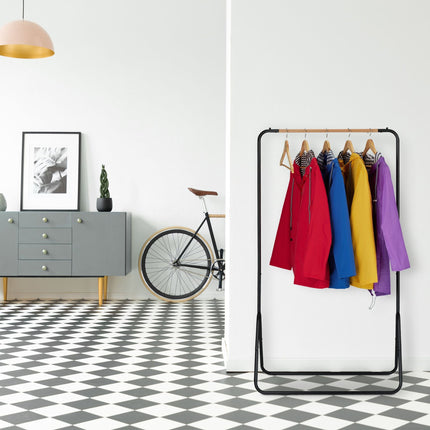 Clothes hanger black
