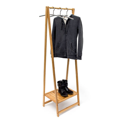 Clothes hanger in bamboo