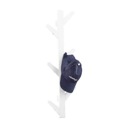 Clothes hanger in bamboo with 6 hooks