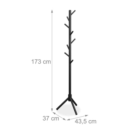 Clothes hanger in beech wood