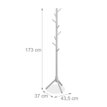Clothes hanger in beech wood