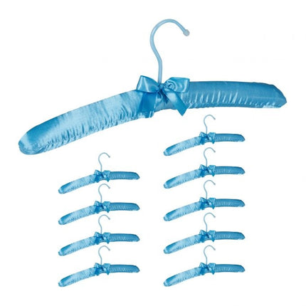Clothes hanger in satin