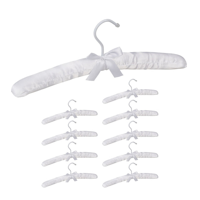 Clothes hanger in satin