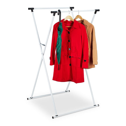 Clothes hanger retractable metal