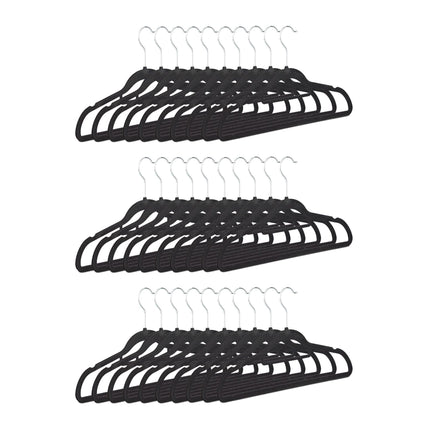 Clothes hangers Wood Set of 10