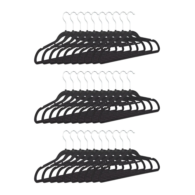 Clothes hangers Wood Set of 10