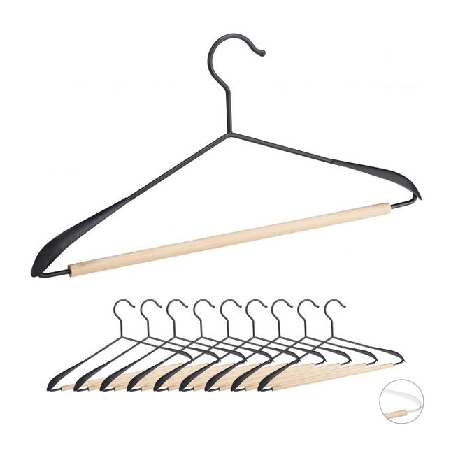 Clothes hanger set of 10