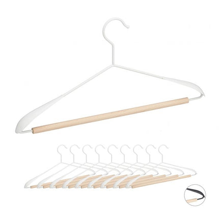 Clothes hanger set of 10