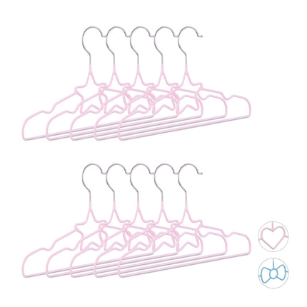 Clothes hangers for children - set of 10