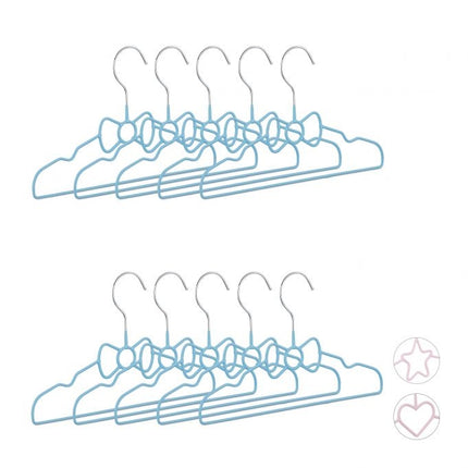Clothes hangers for children - set of 10