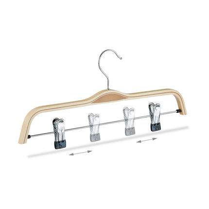 Clothes hangers for trousers & skirts 12 pcs