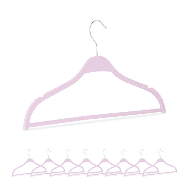 Clothes hangers made of wheat straw - 10 pcs