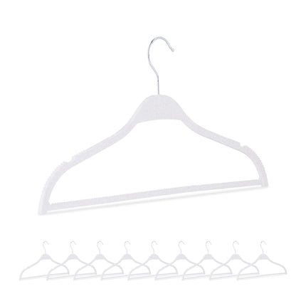 Clothes hangers made of wheat straw - 10 pcs