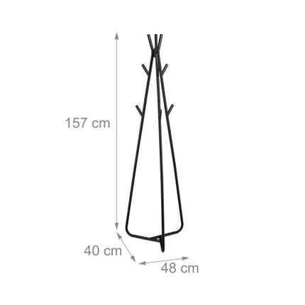Clothes hanger triangle metal