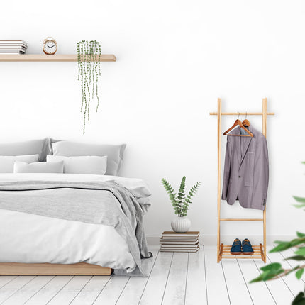 Clothes hanger with drawer