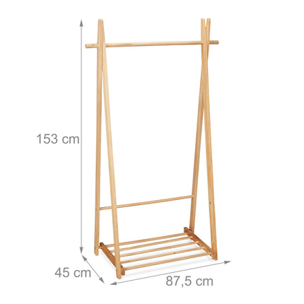 Clothes hanger with drawer