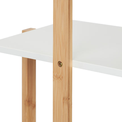 Clothes hanger with shelf