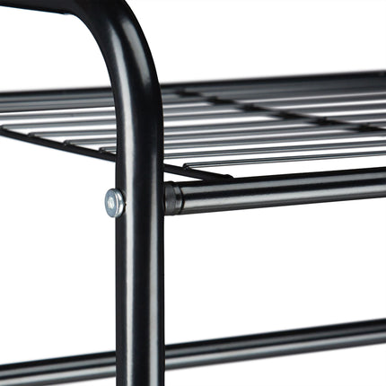 Clothes hanger with shelf SANDRA