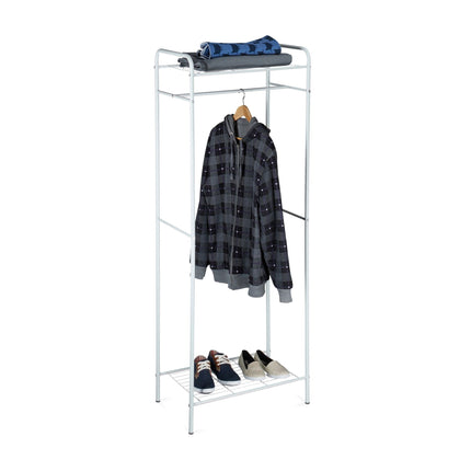 Clothes hanger with shelf SANDRA