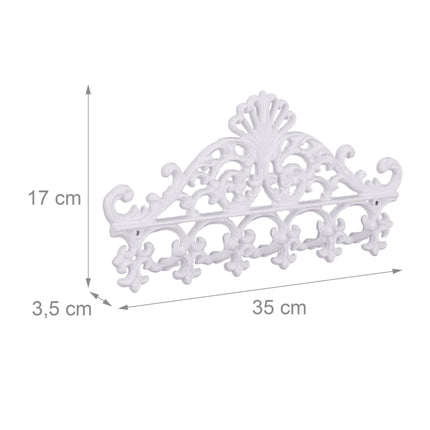 Clothes rail in cast iron