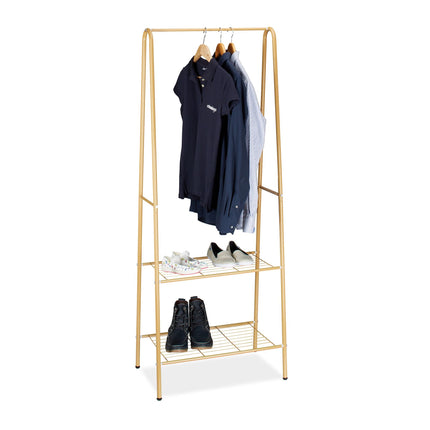 Clothes stand 2 shelves SANDRA