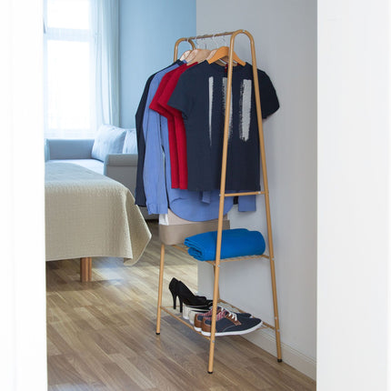 Clothes stand 2 shelves SANDRA