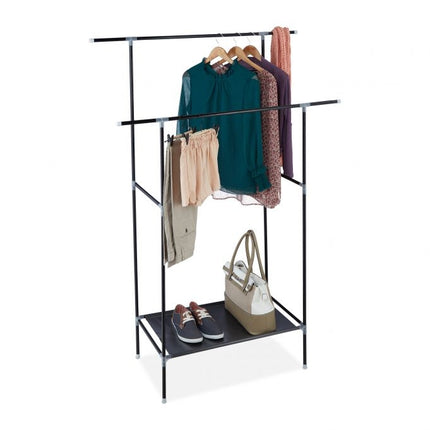 Clothes stand with 2 bars