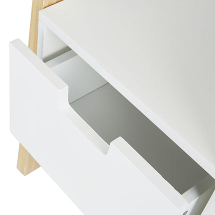 Clothes stand with shelf
