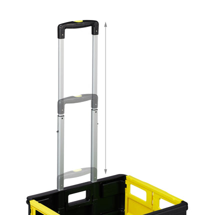 Clothes stand with shelves