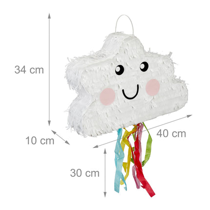 Cloud Pinata for Kids' Parties – Fillable and Fun