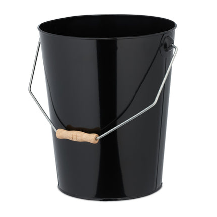 Coal Bucket with Handle – Fireplace, Firewood, Pellets