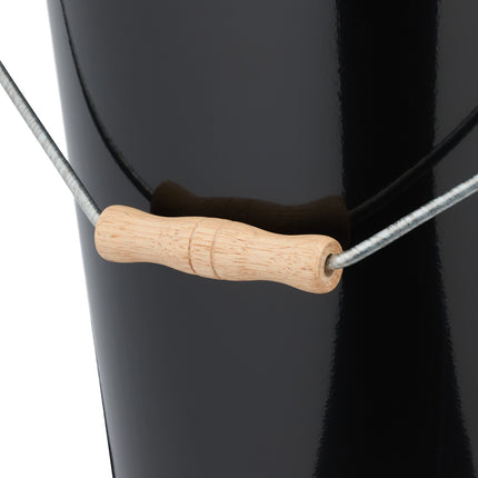 Coal Bucket with Handle – Fireplace, Firewood, Pellets