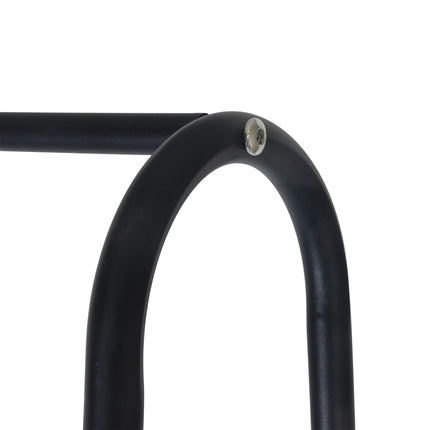 Coat Rack with 2 Shelves – Space-Saving Iron Design