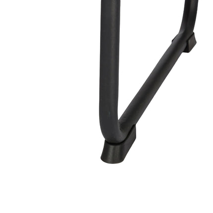 Coat Rack with Shoe Shelf, Metal Frame, Wood Shelves