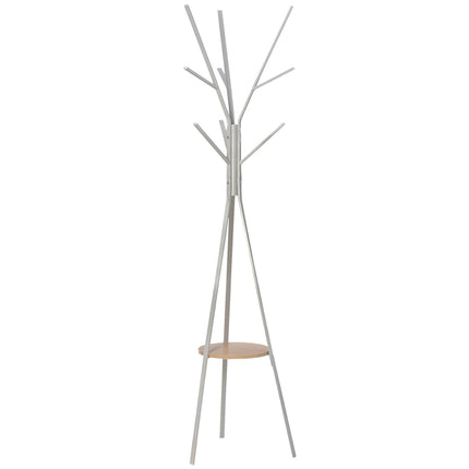 White metal clothes rack - Clothes rack, 45x45x180 cm