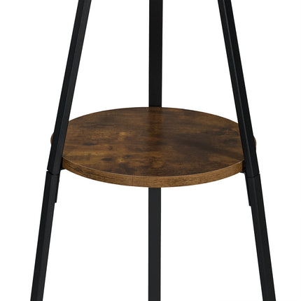 Coat Stand with Shelf, 6 Hooks, Tree Design