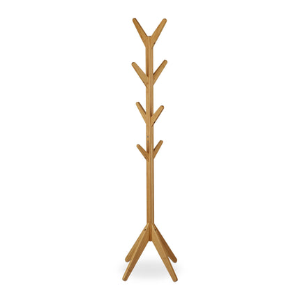 Coat rack in bamboo Tree-shaped