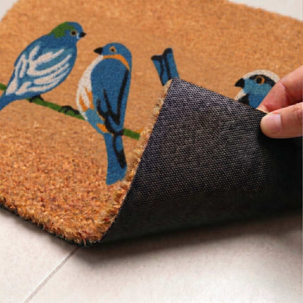 Coconut Animal Doormat, 60x40 cm, Non-Slip Backing