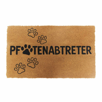 Coconut Coir Animal Doormat, 60x40 cm, Dirt-Trapping