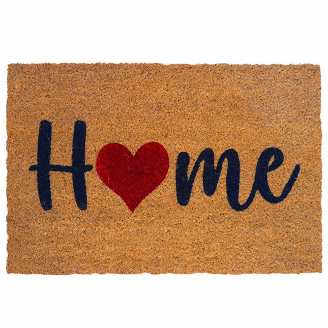 Coconut Coir Doormat, 60x40 cm, Indoor/Outdoor Use