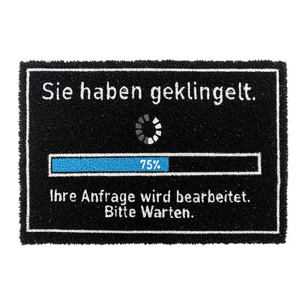 Coconut Doormat 60 x 40 cm – Funny Quote, Non-Slip