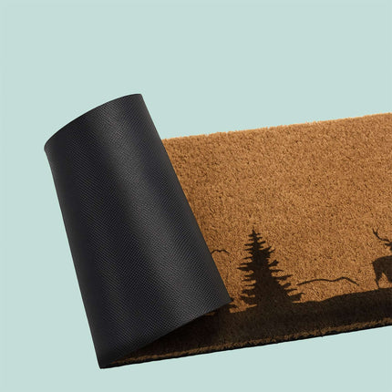 Coconut Doormat, 80x50 cm, Non-Slip, Weather-Resistant