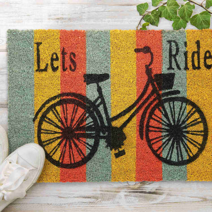 Coconut Doormat Bicycle
