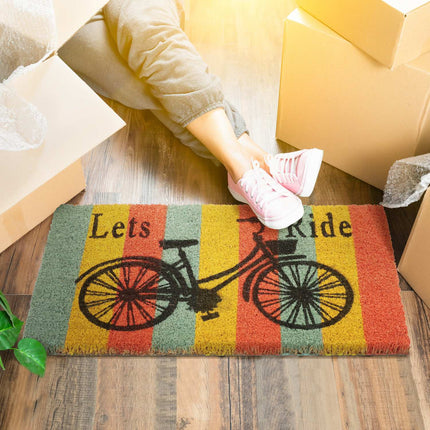 Coconut Doormat Bicycle