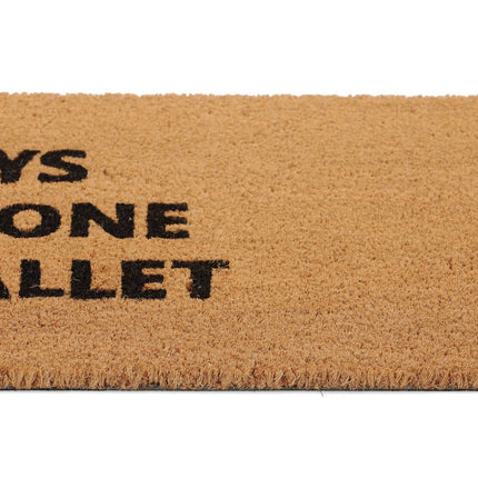Coconut Door mat "Key Phone Wallet